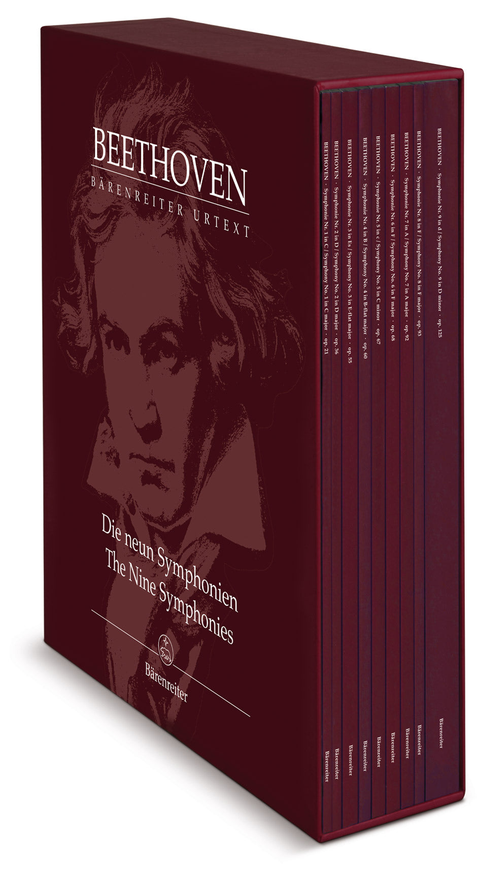 Beethoven: The 9 Symphonies (Full Scores in Slipcase)
