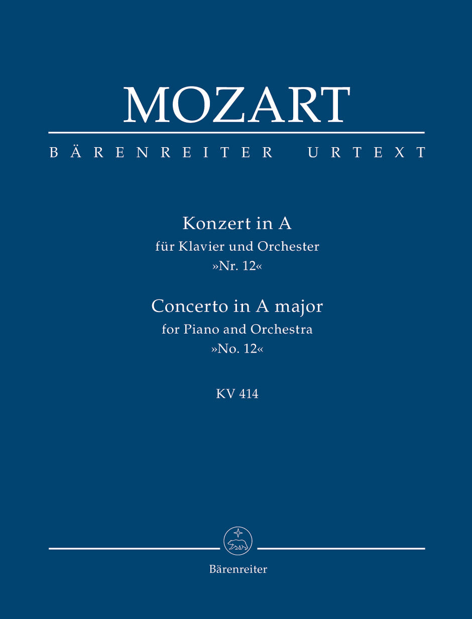 Mozart Concerto for Piano and Orchestra Nr. 12 A major K. 414