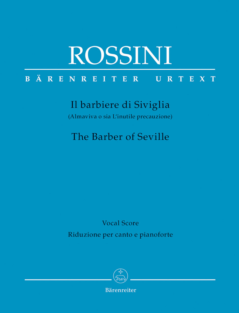 Rossini The Barber of Seville -Commedia in due atti (comedy in two acts)-