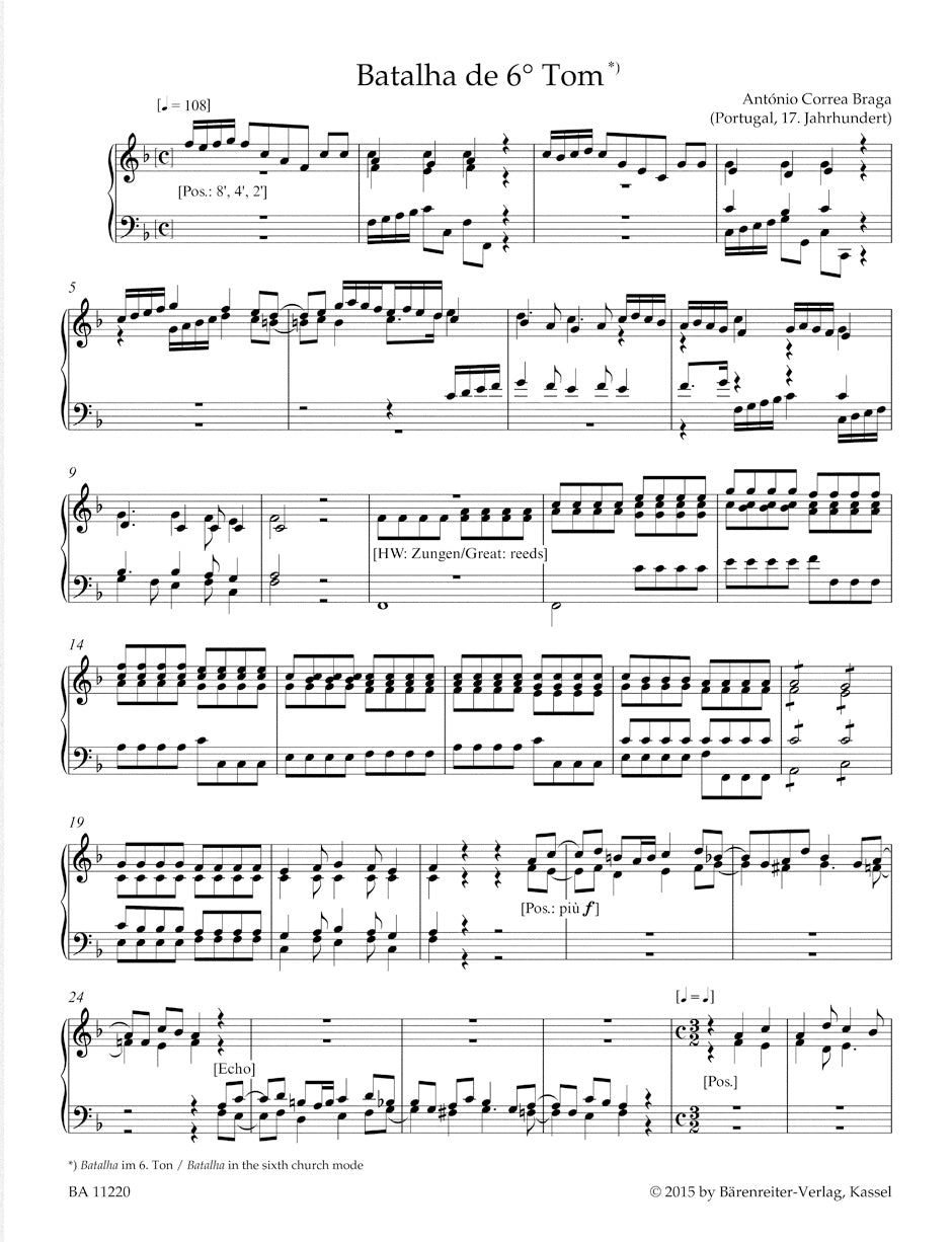 Organ Events - Concert Organ Music from four Centuries (Originals and Arrangements)