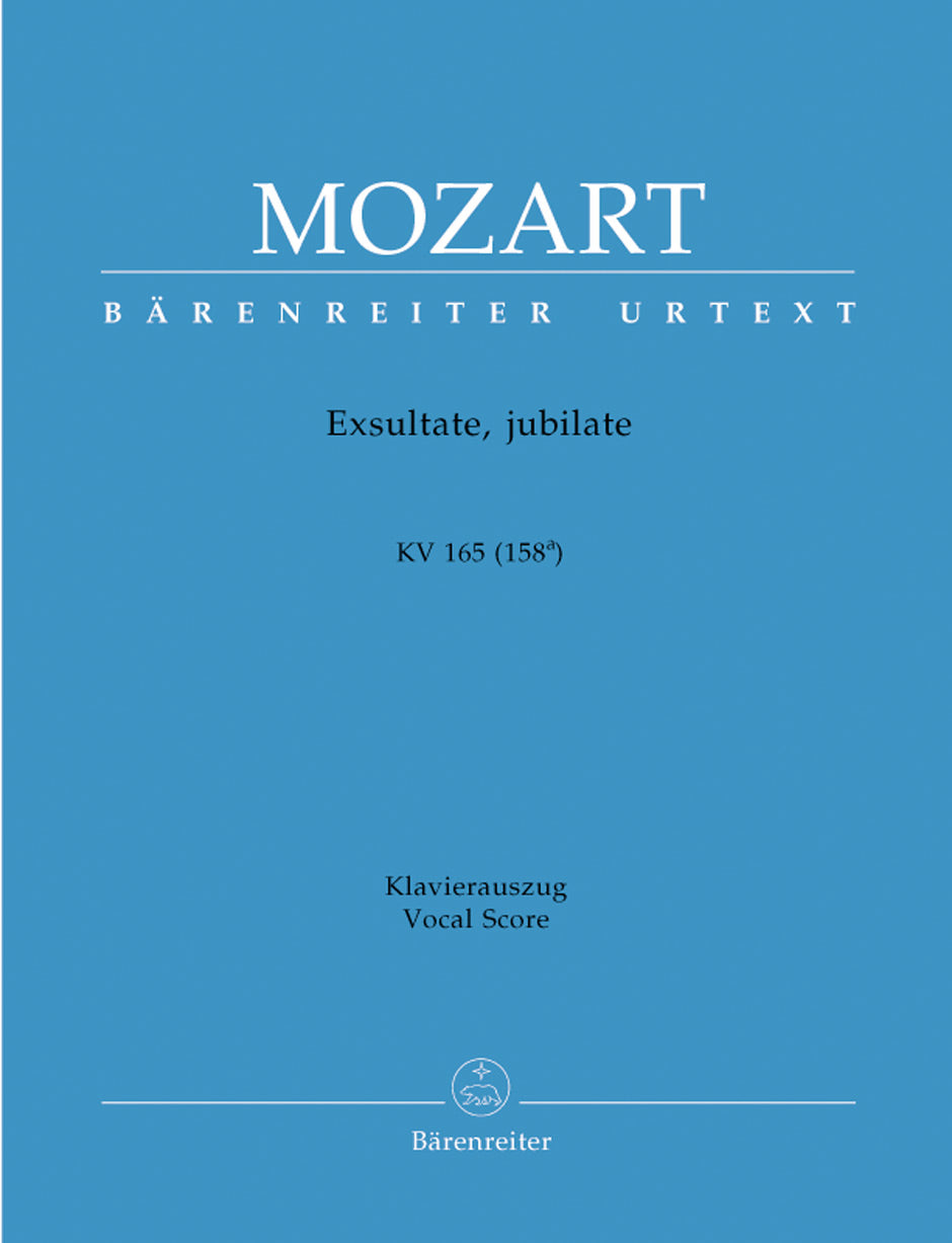 Mozart Exsultate, jubilate K. 165 (158a) -Motet-