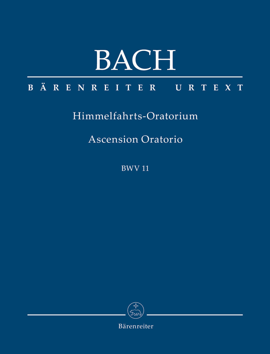Bach Ascension Oratorio BWV 11 Study Score