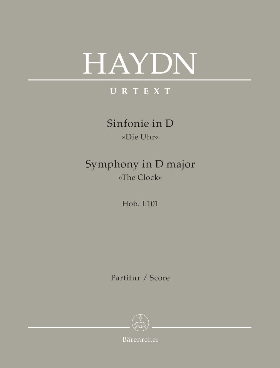 Haydn London Symphony Nr. 8 D major Hob.I:101 "The Clock"