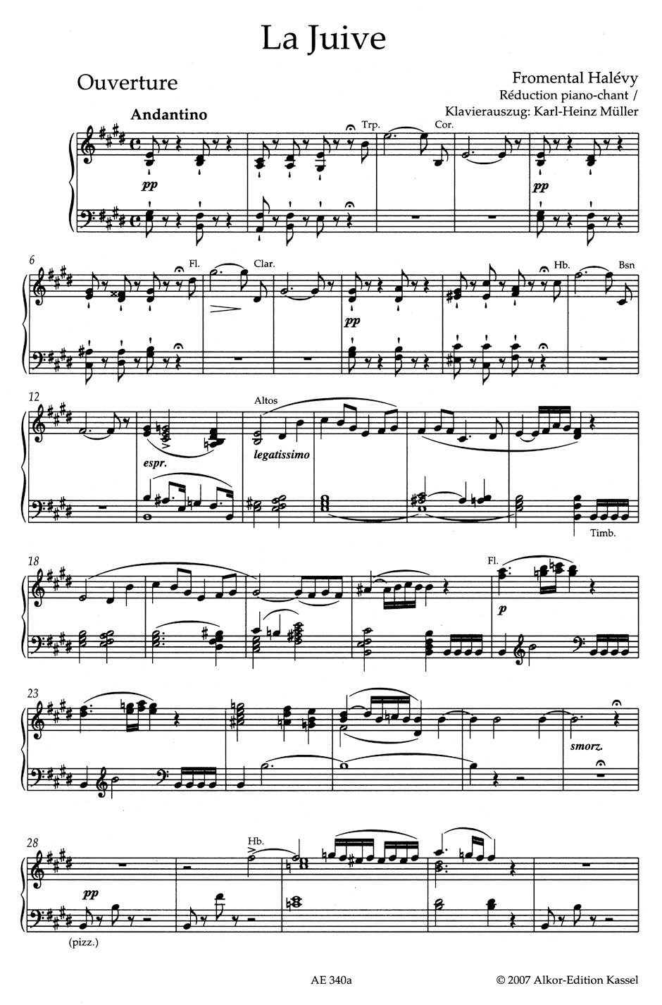 Halevy La Juive / The Jewess -Opéra en cinq actes-