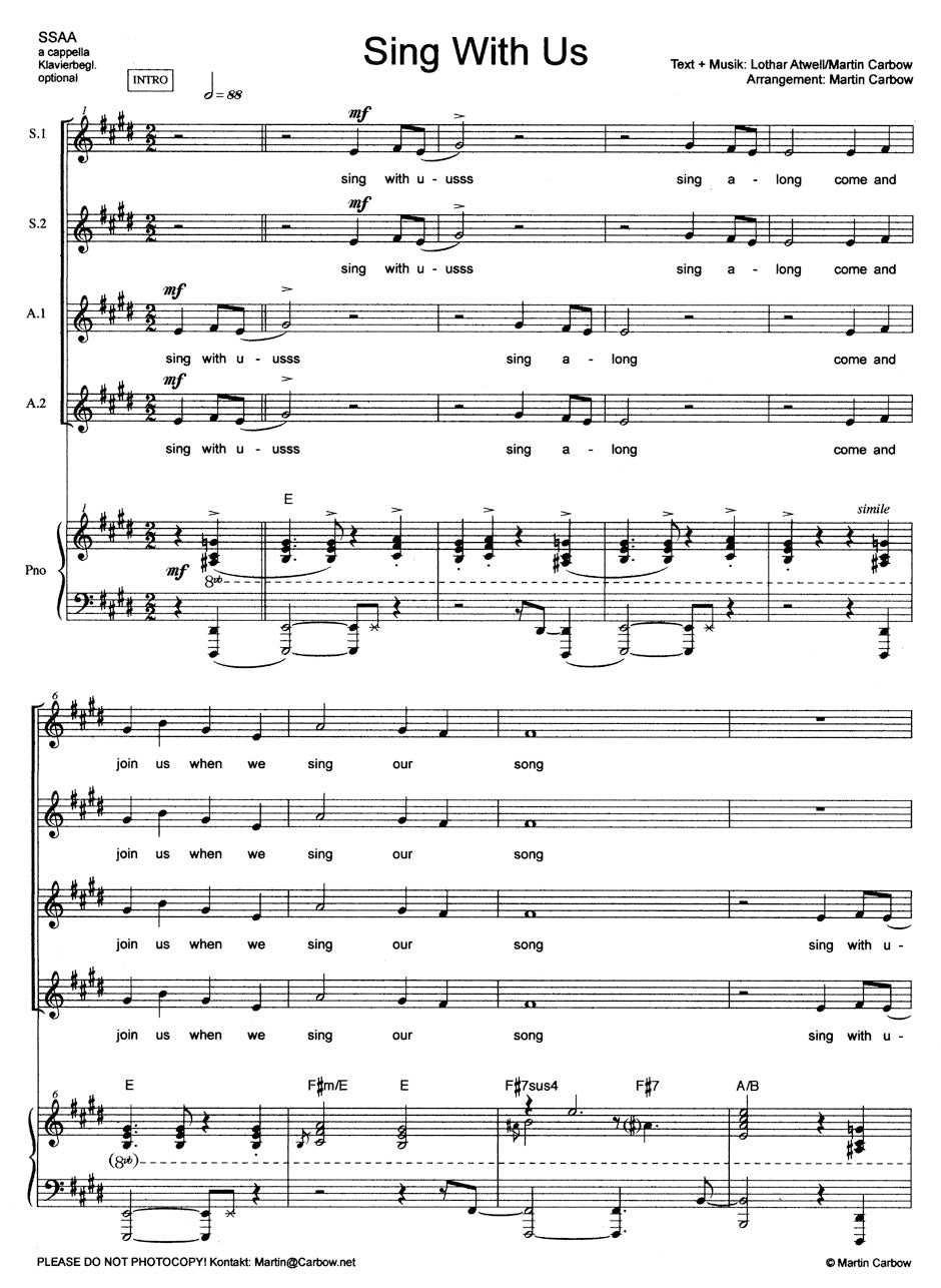 Groove Sisters 10 Arrangements for Female Choir