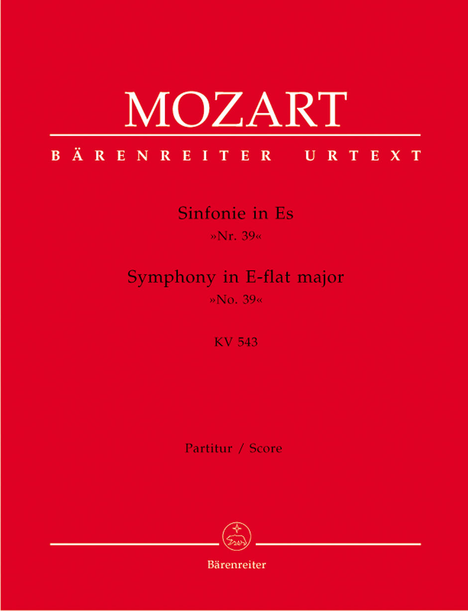 Mozart Symphony Nr. 39 E-flat major K. 543