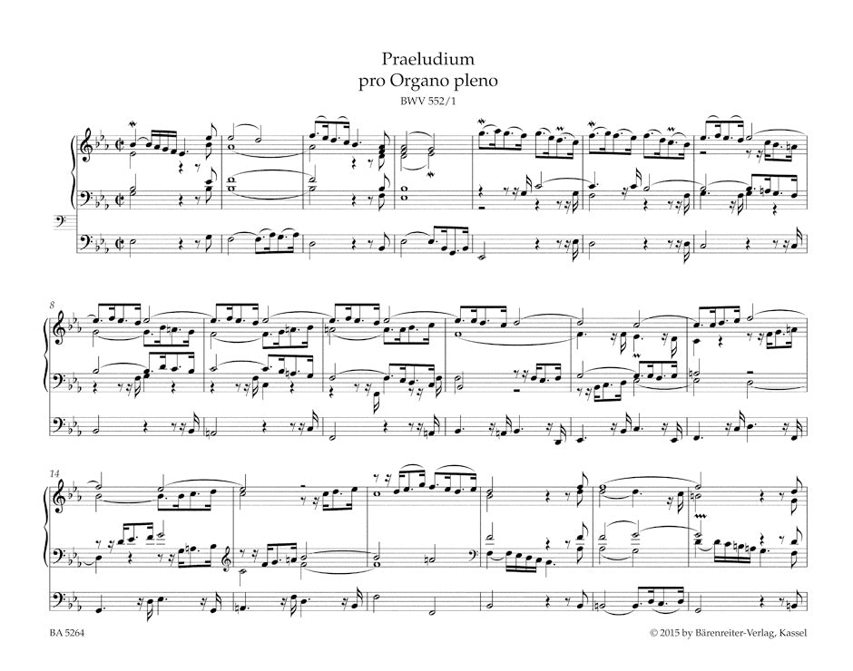 Bach Organ Works, Volume 4 -Third Part of the Clavier Ubung-