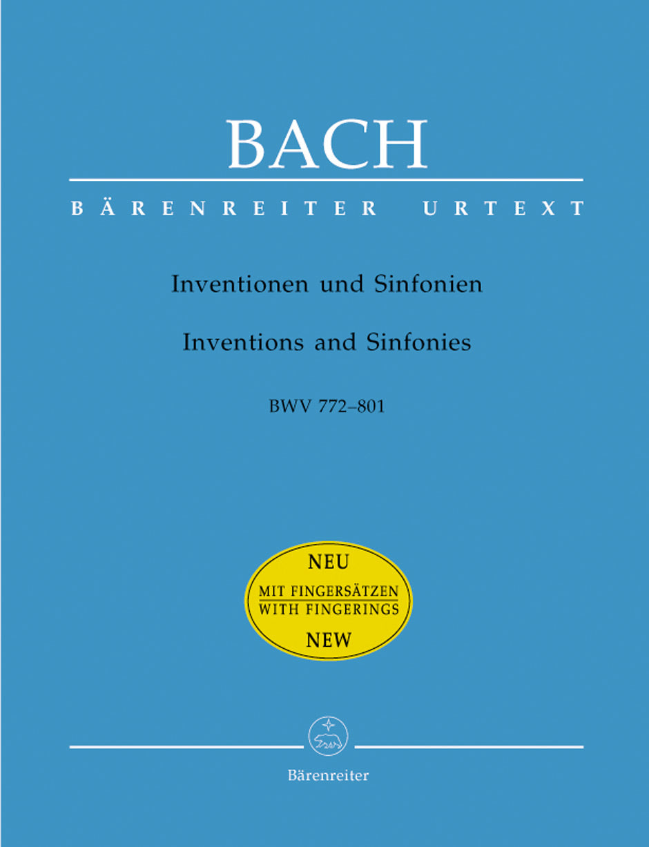Bach Inventions and Sinfonias BWV 772-801