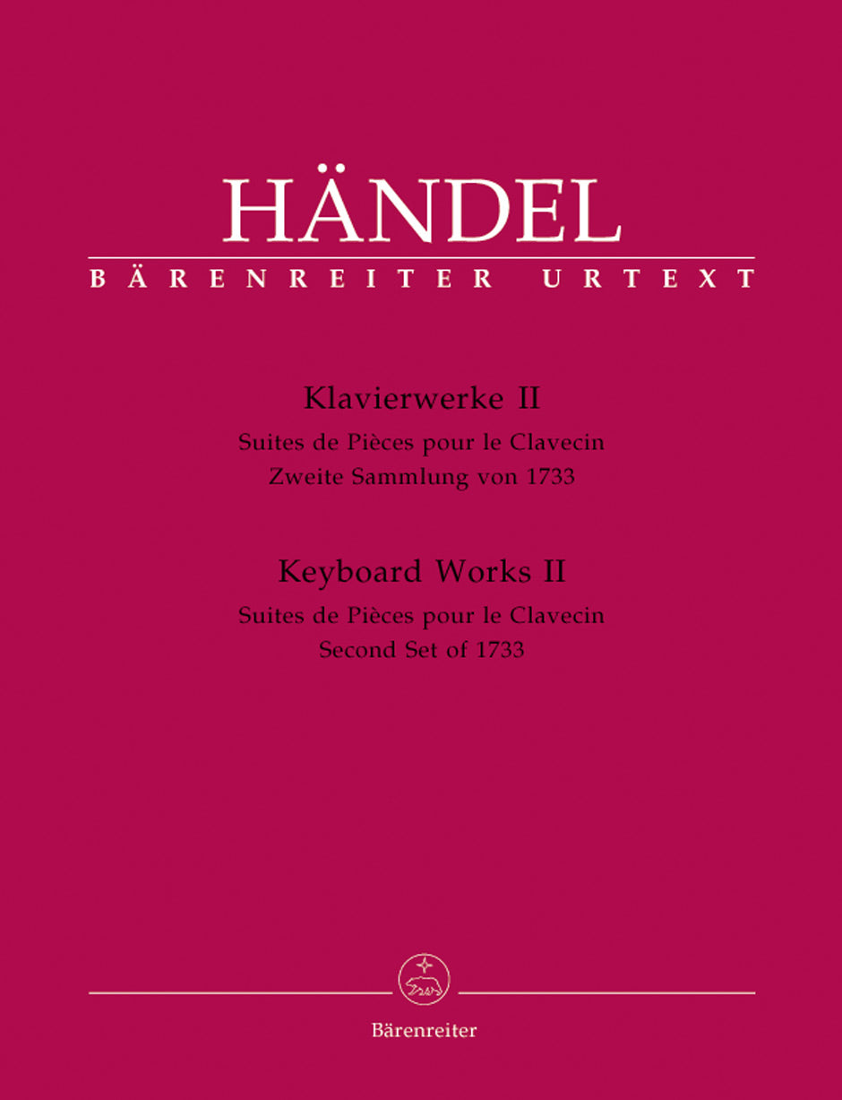 Handel Keyboard Works, Volume 2