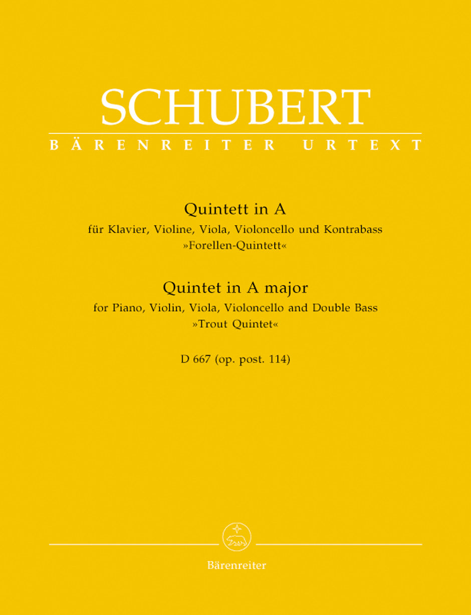 Schubert Quintet in A major Opus Posthumous 114 D 667 (Trout)