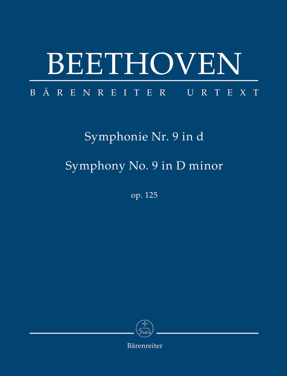 Beethoven Symphony Nr. 9 D minor op. 125 (With final chorus "An die Freude" (Ode to Joy)) Study Score
