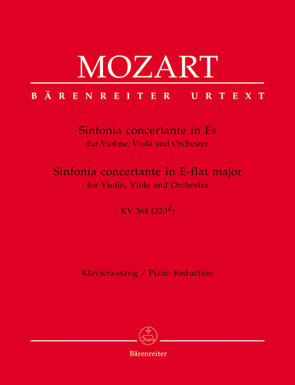 Mozart Sinfonia concertante in E flat major K 364