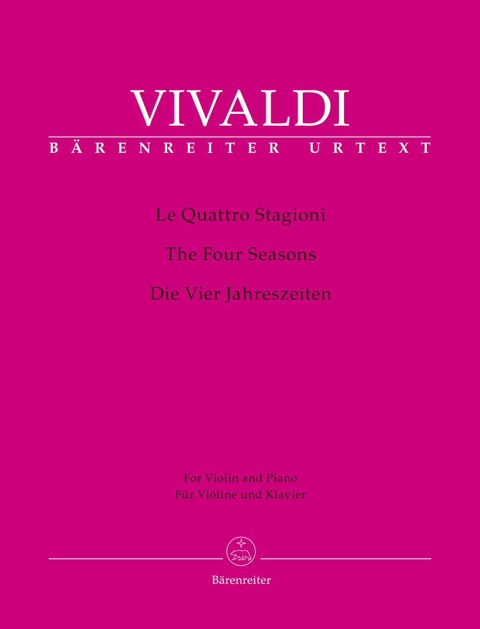 Vivaldi Four Seasons - Violin & Piano