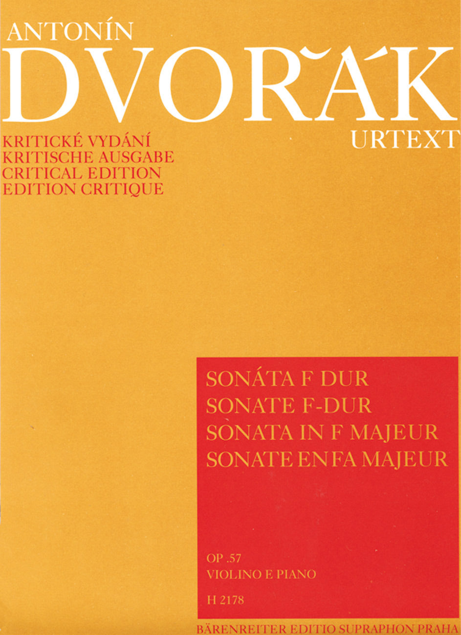 Dvořák: Violin Sonate F-Dur, Op. 57