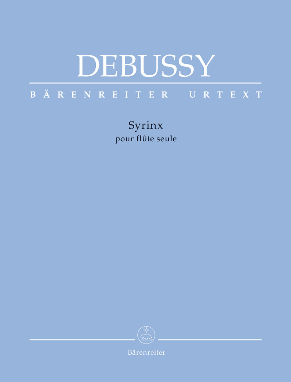 Debussy Syrinx for solo flute