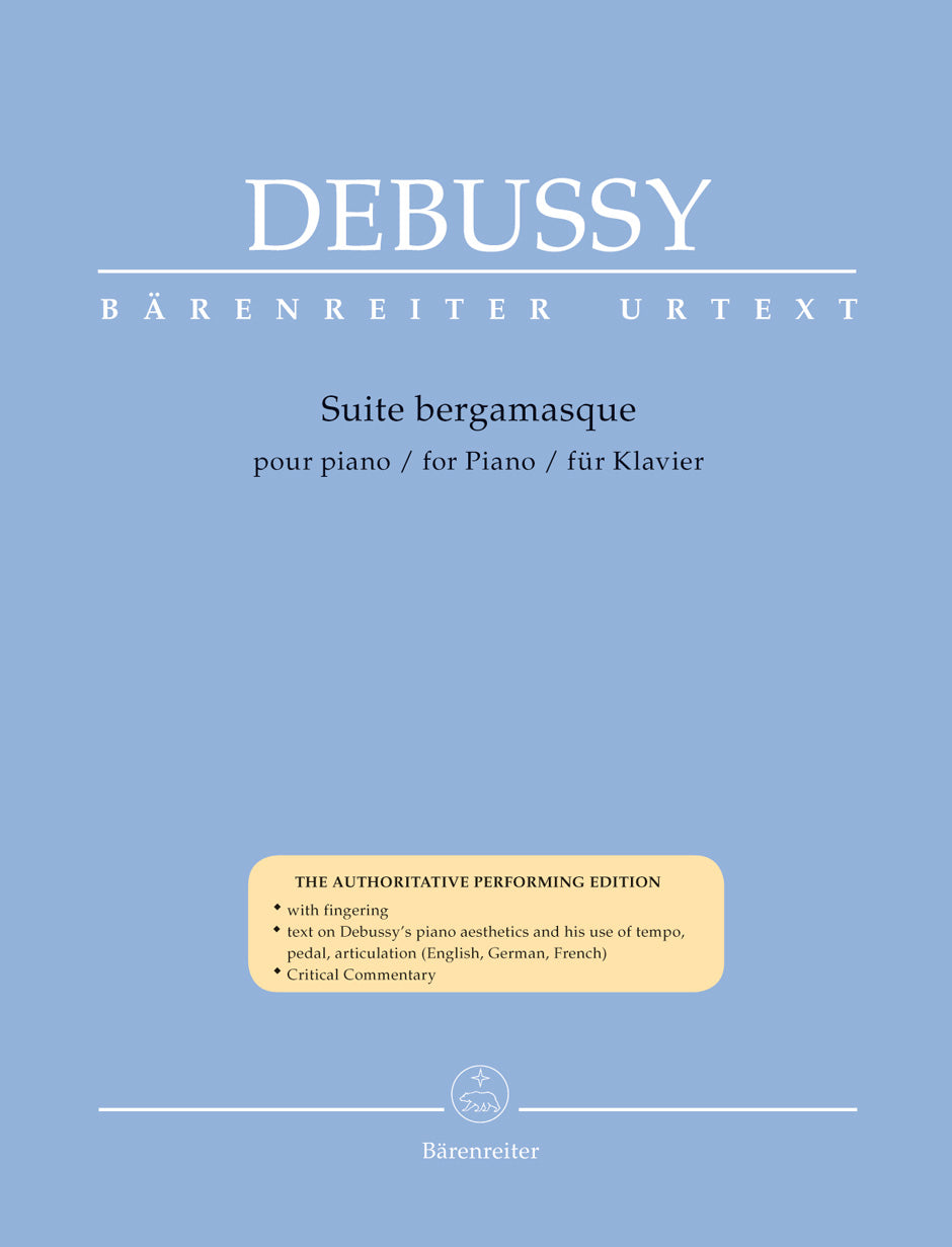Debussy Suite bergamasque