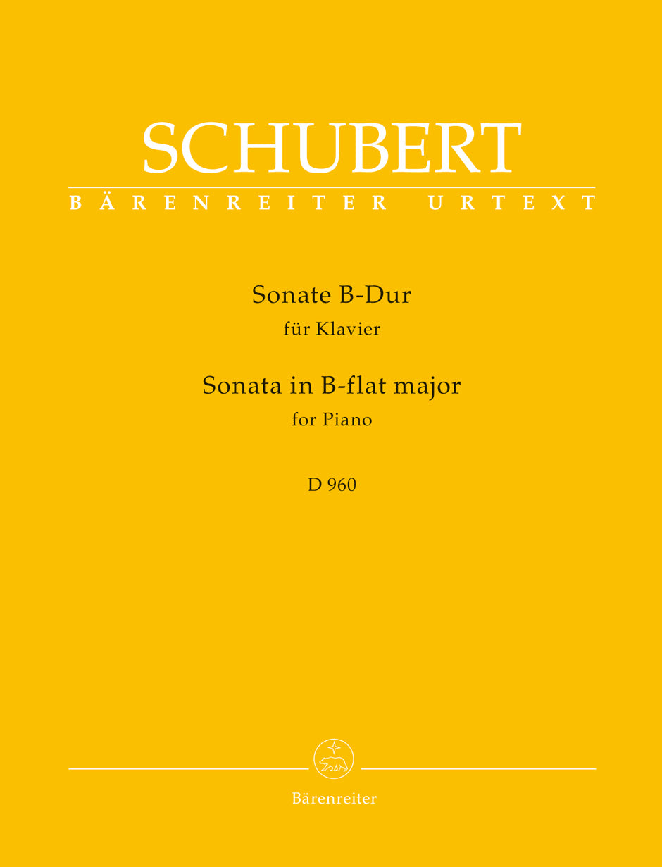 Schubert Sonata for Piano B-flat major D 960