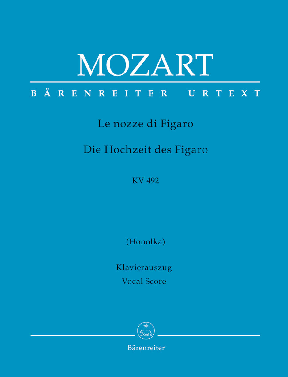 Figaro　of　Mozart　Marriage　Score　Hardcover　Vocal