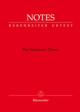 Manuscript Paper Notebook Barenreiter Notes The Musician's Choice (Mozart Red)