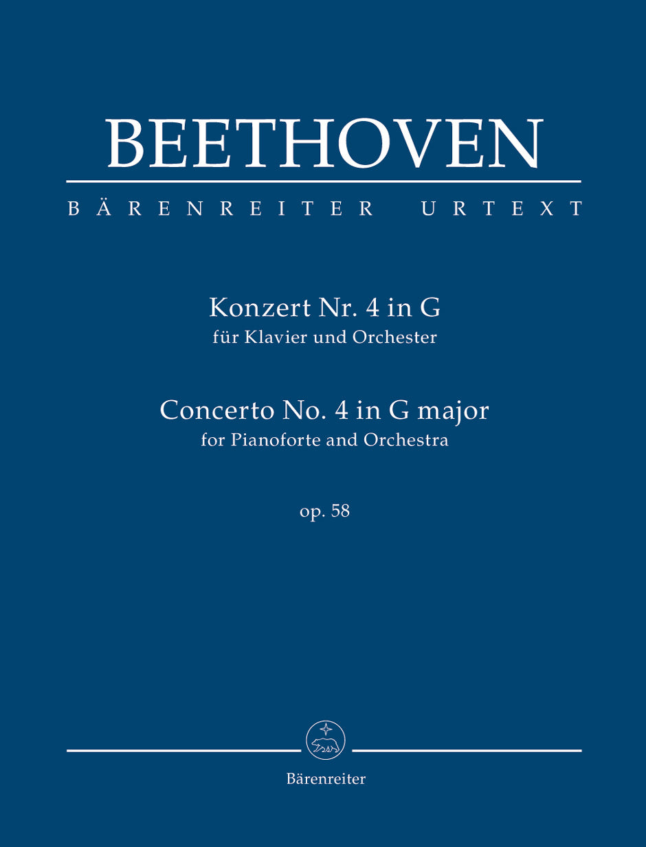 Beethoven Concerto for Pianoforte and Orchestra Nr. 4 G major op. 58 Study Score