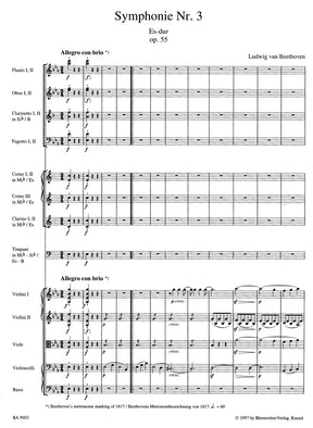 Beethoven Symphony No. 3 E-flat major op. 55 "Eroica"
