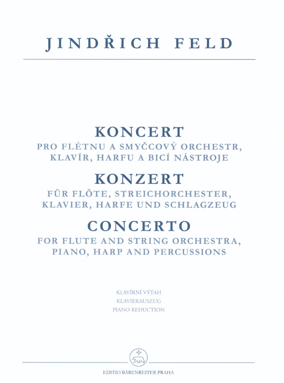 Feld Concerto for Flute, String Orchestra, Piano, Harp and Percussion