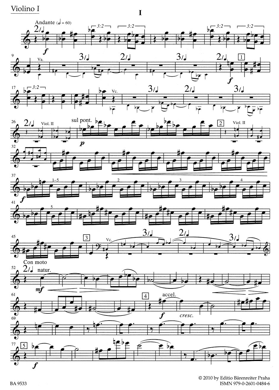 Janacek String Quartet No 2 (Intimate Letters)