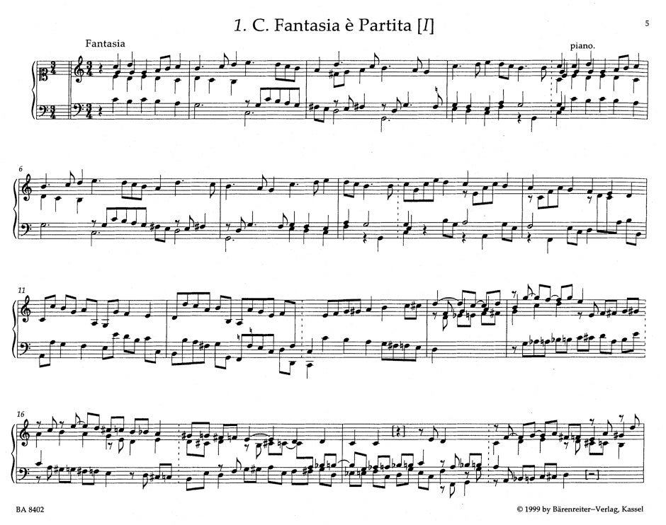 Krieger Complete Organ and Keyboard Works Volume 1