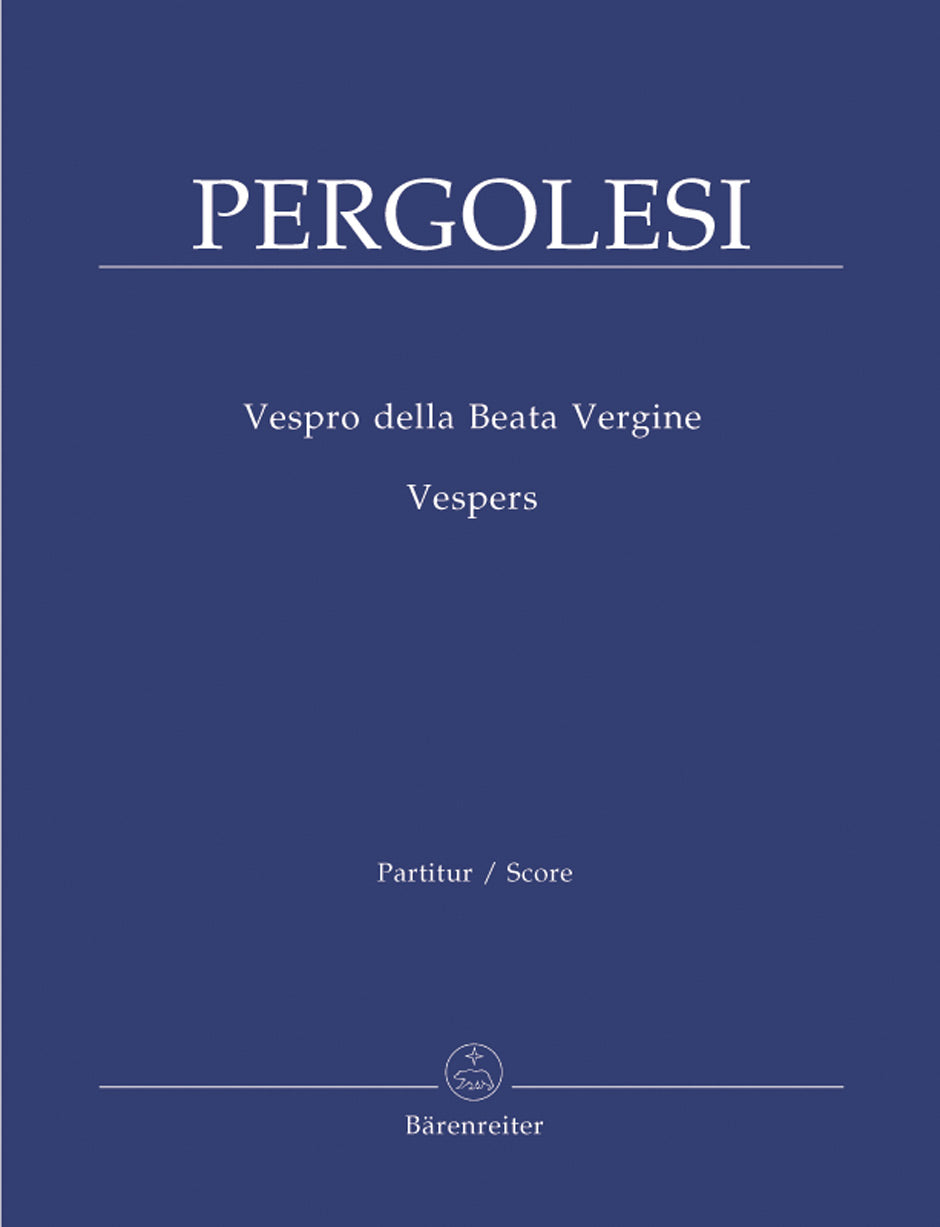 Pergolesi Vespro della Beata Vergine / Vesper