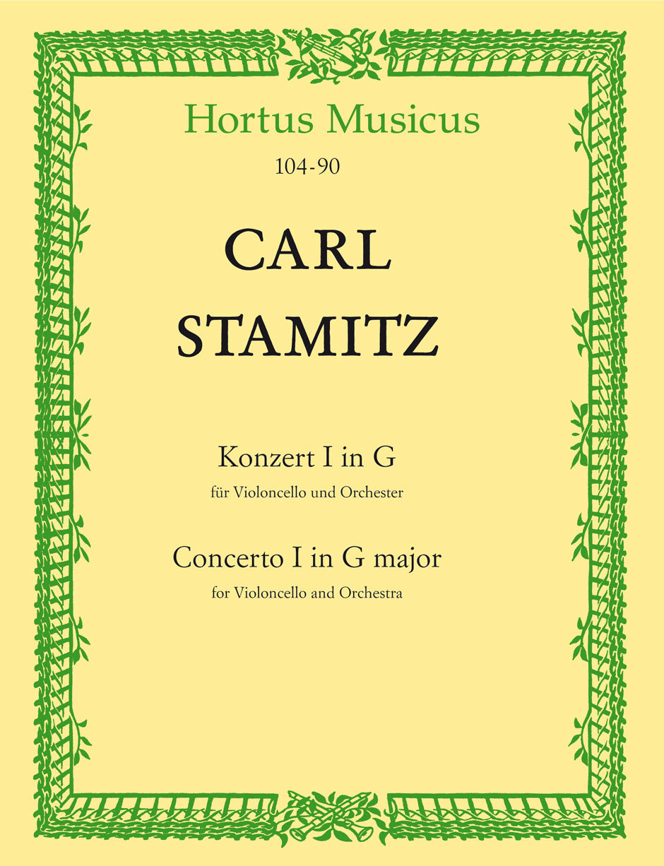 Stamitz Cello Concerto Nr. 1 G-Dur
