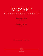 Mozart Concert Arias for Bass
