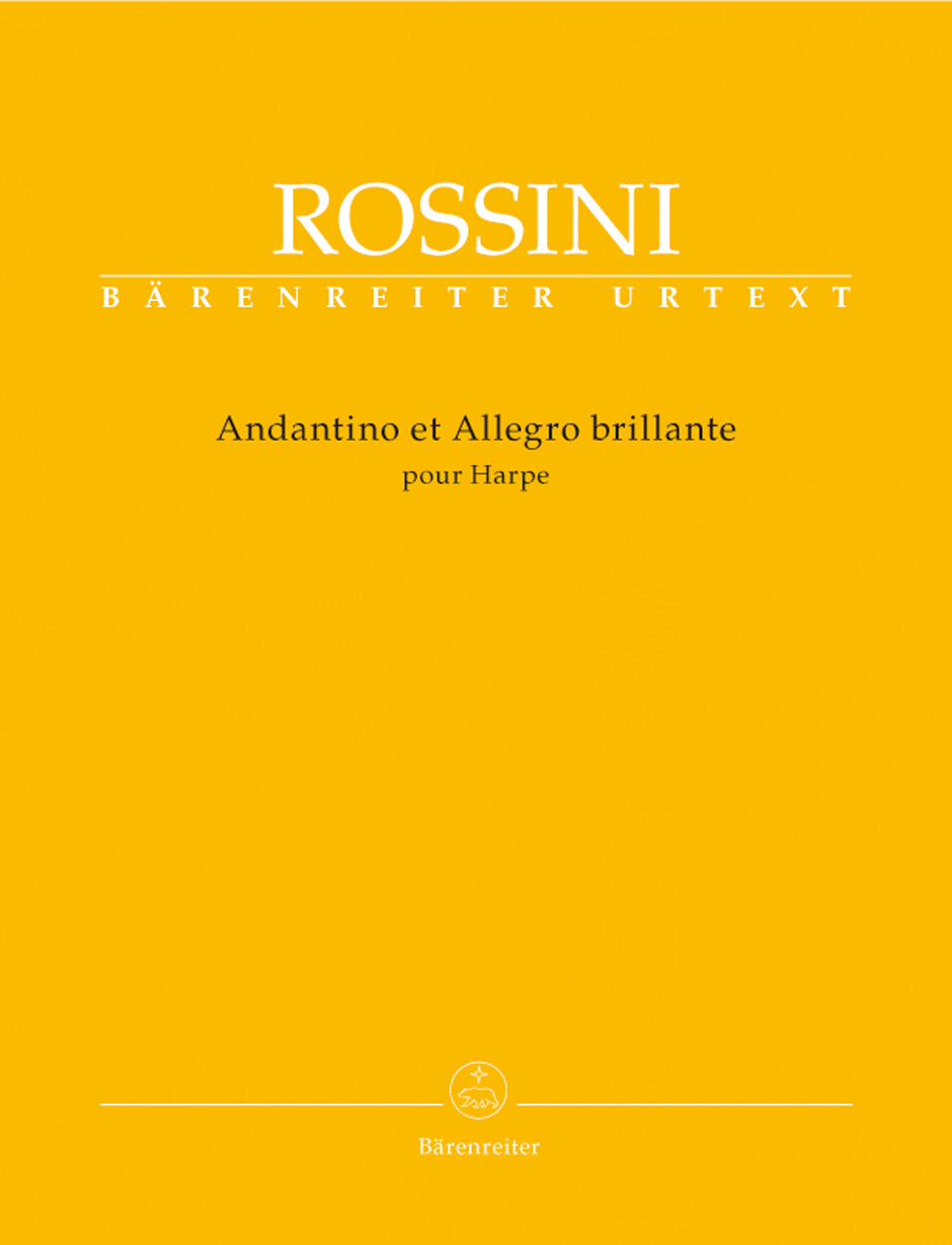 Rossini Andantino et Allegro brillante pour Harpe