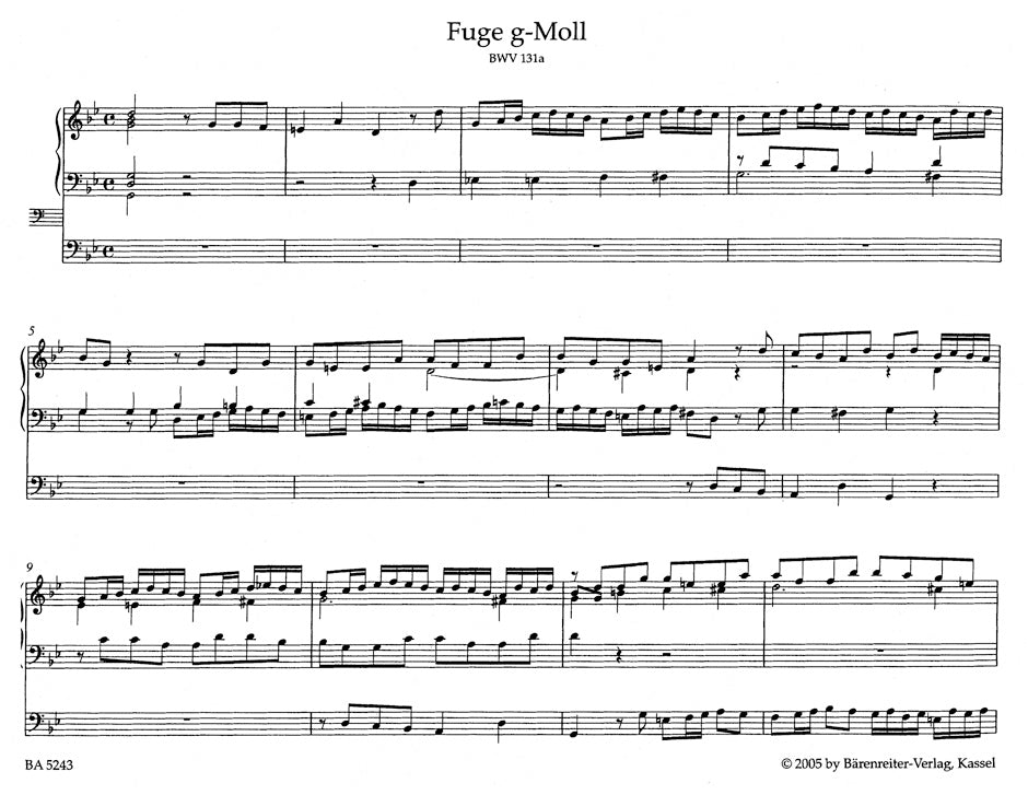 Bach Organ Works, Volume 11 -Freely Composed Organ Works. Chorale Partitas from Miscellaneous Sources-