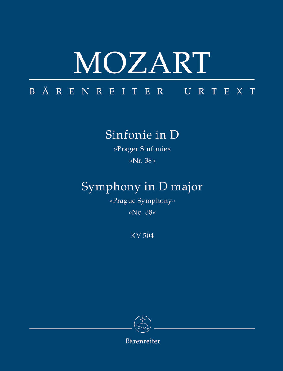Mozart Symphony no. 38 in D major K. 504 