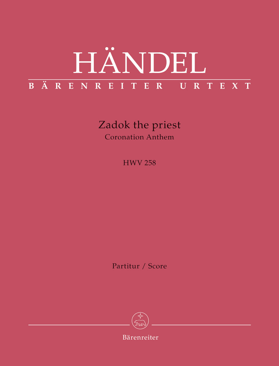 Handel Zadok the priest HWV 258 -Coronation Anthem-