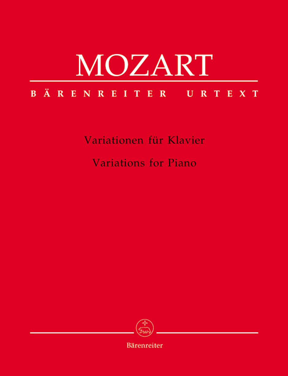 Mozart Variations for Piano