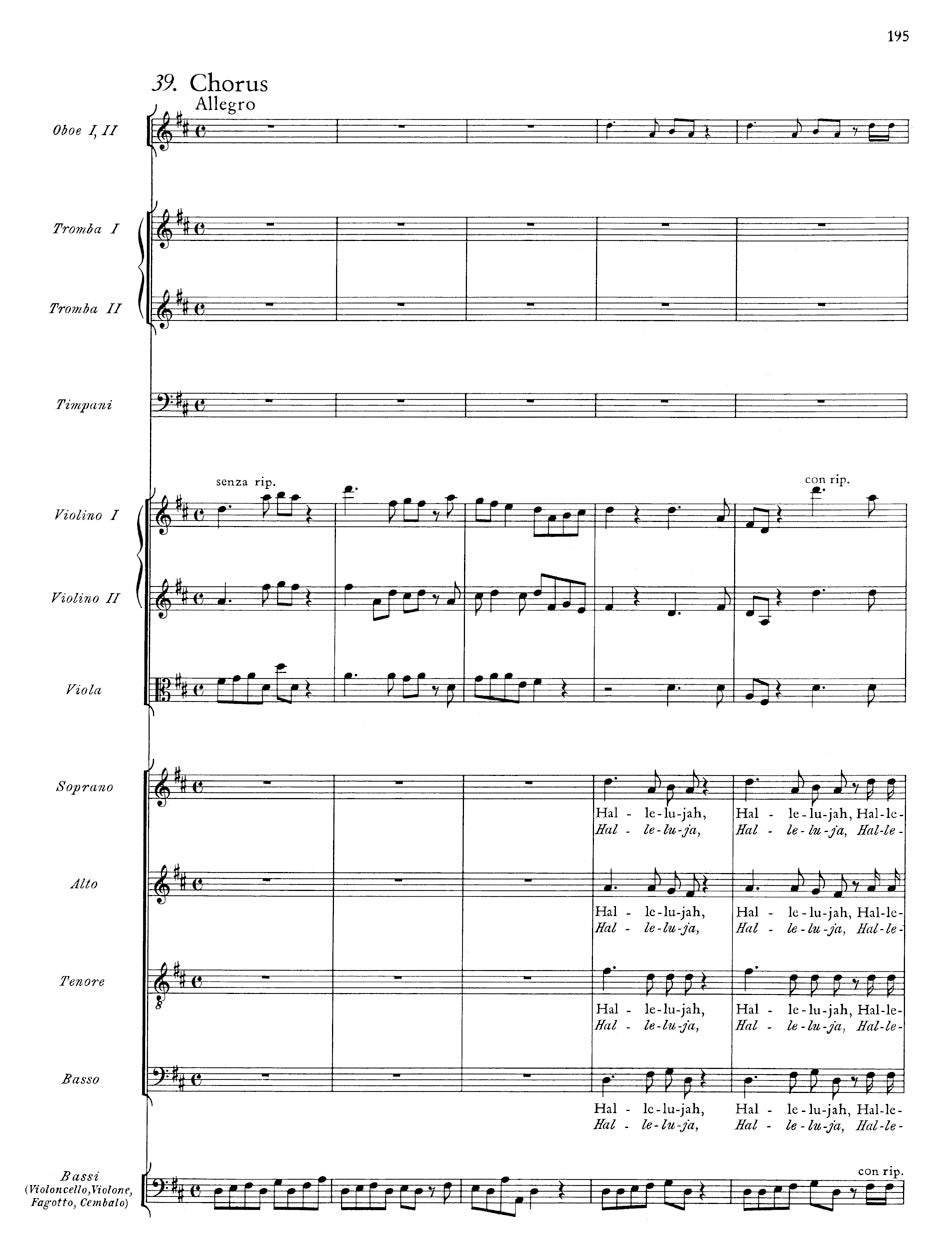 Handel Messiah HWV 56 -Oratorio in three parts-