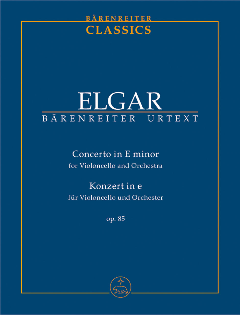Elgar Concerto for Violoncello and Orchestra E minor op. 85