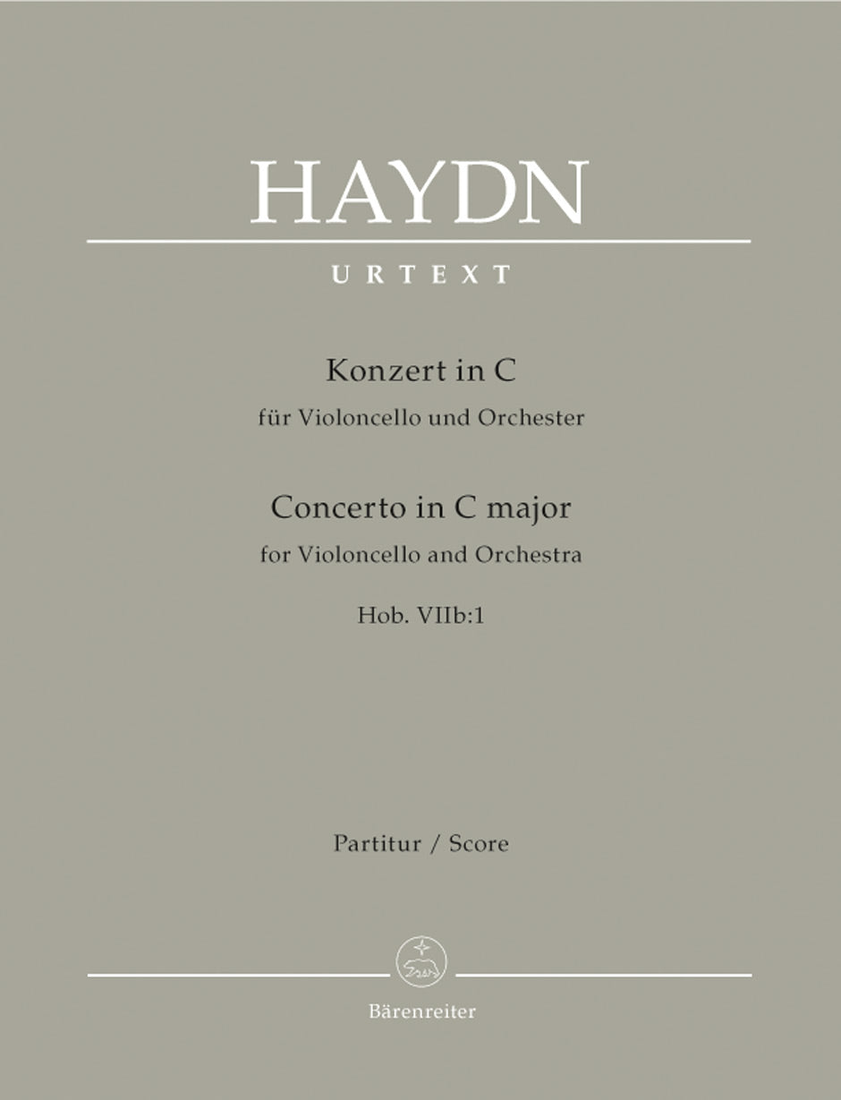 Haydn Concerto for Violoncello and Orchestra C major Hob.VIIb:1