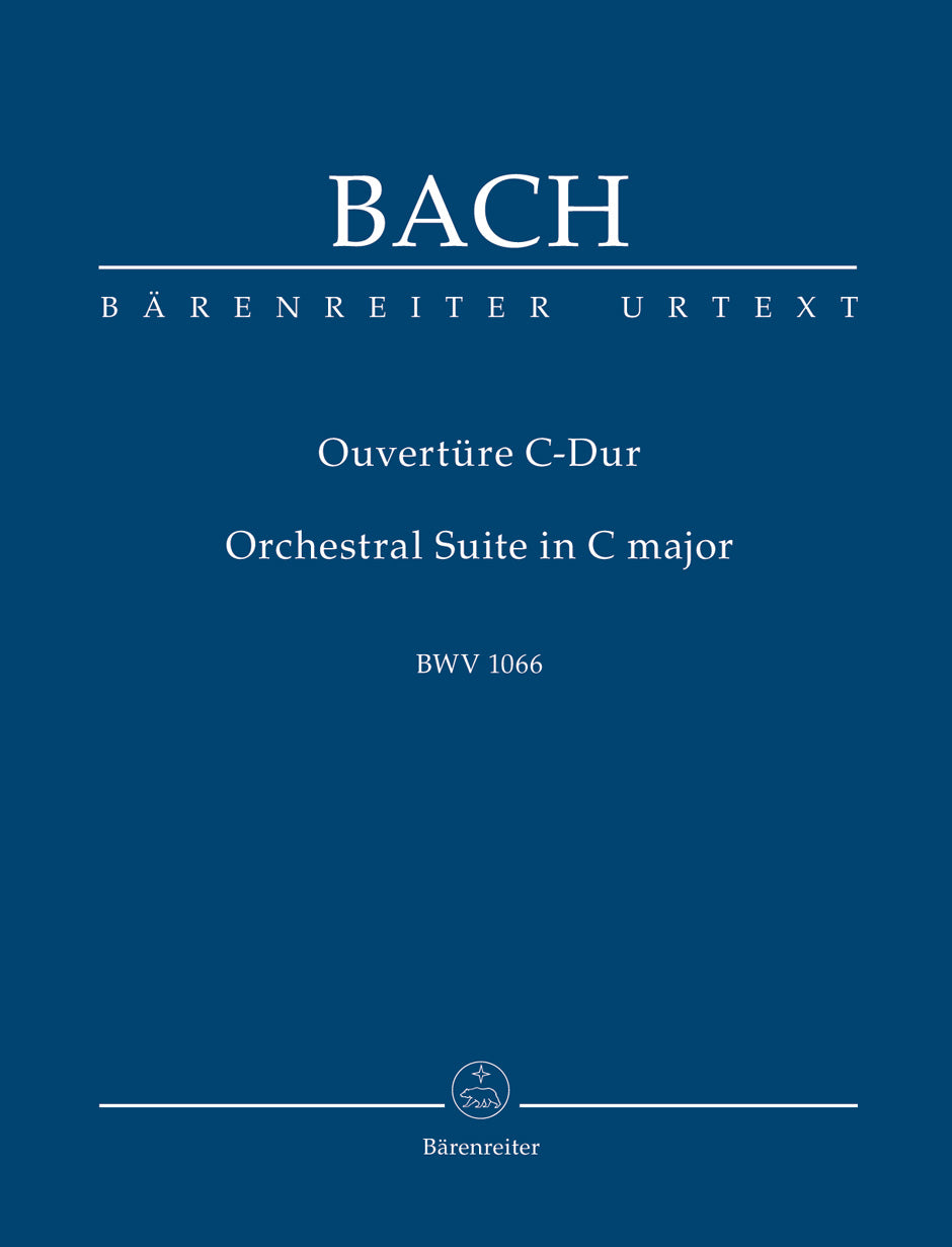 Bach Overture (Orchestersuite) C-Dur BWV 1066 Study Score