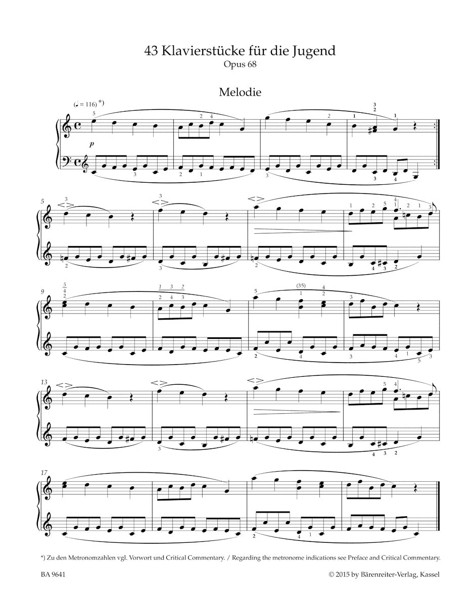 Schumann: Album for the Young, Op. 68