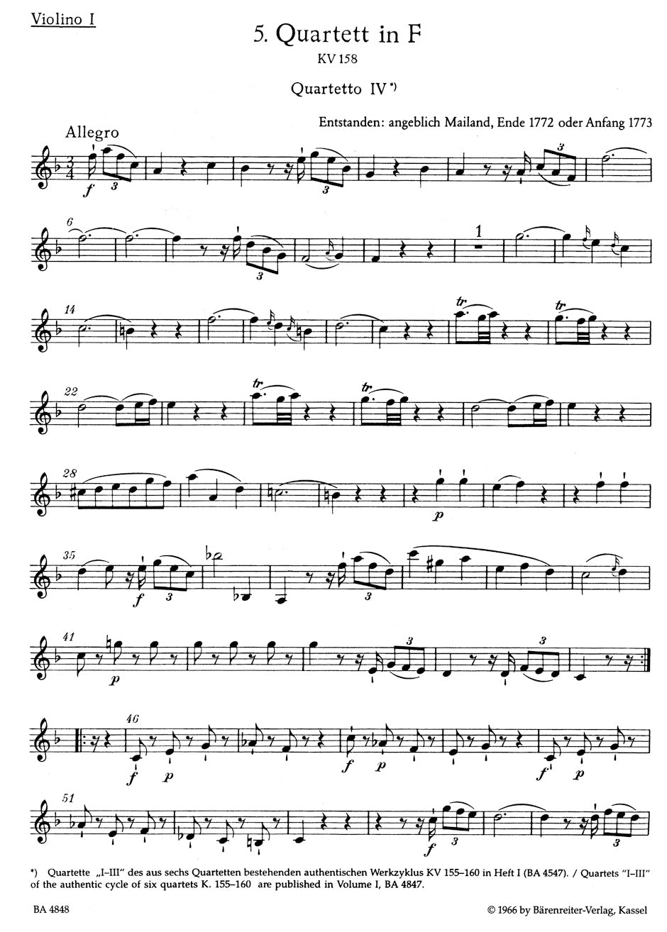 Mozart The Thirteen Early String Quartets Volume 2 (Nos 5-7)