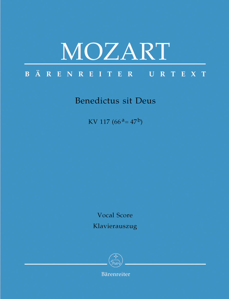 Mozart Benedictus sit Deus K. 117 (66a=47b)