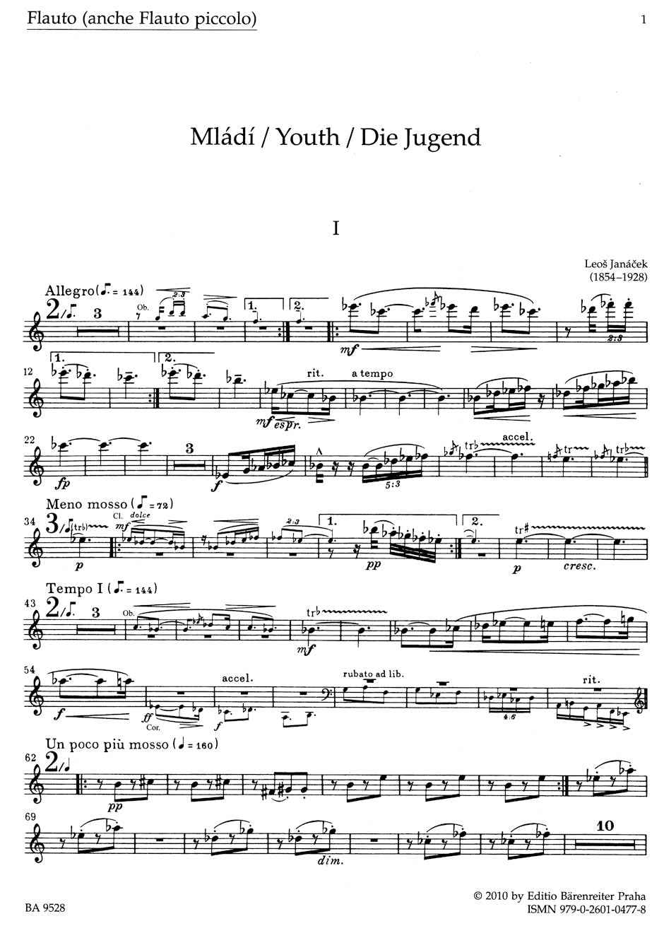 Janacek Mladi (Youth) Wind Sextet