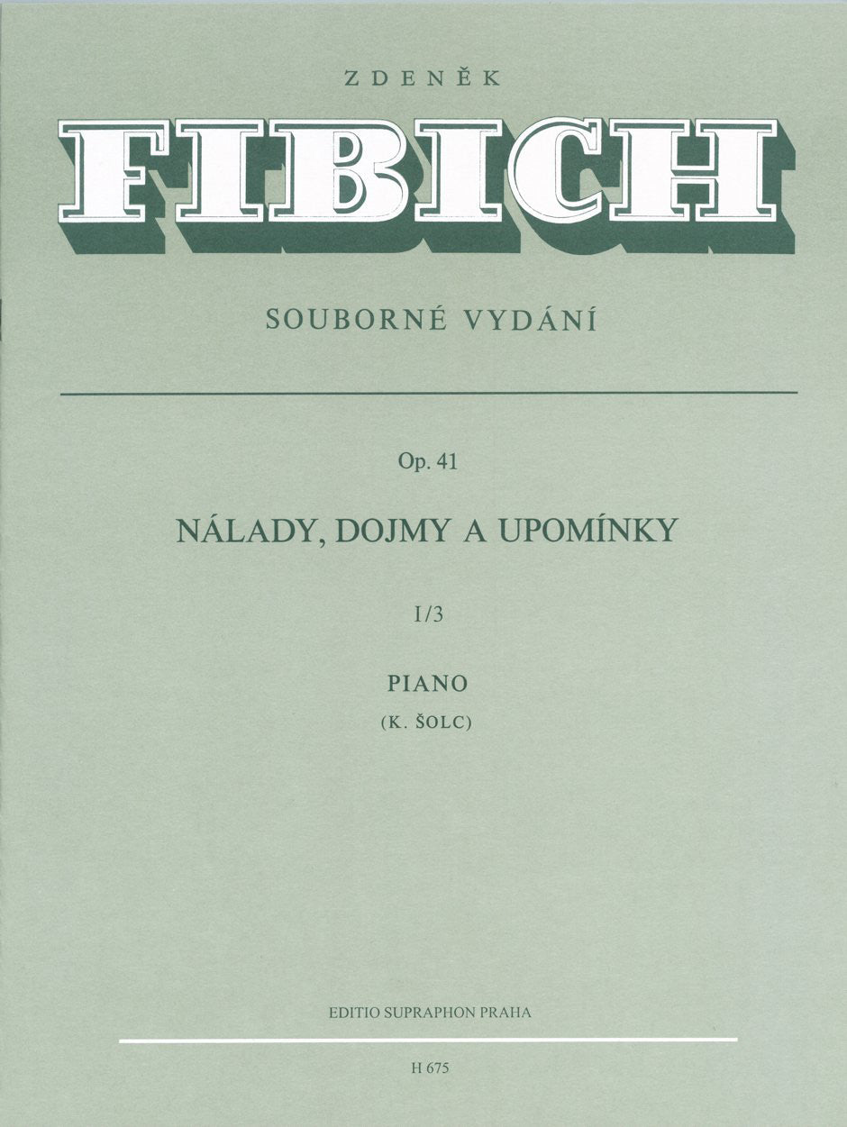 Fibich Stimmungen, Eindrucke und Erinnerungen op. 41 No. 2