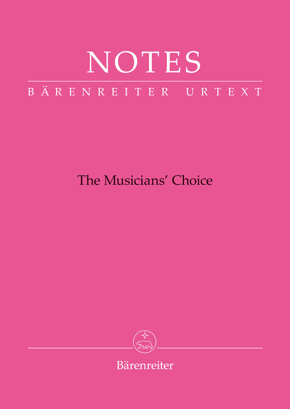 Notes -The Musician's Choice - Pink