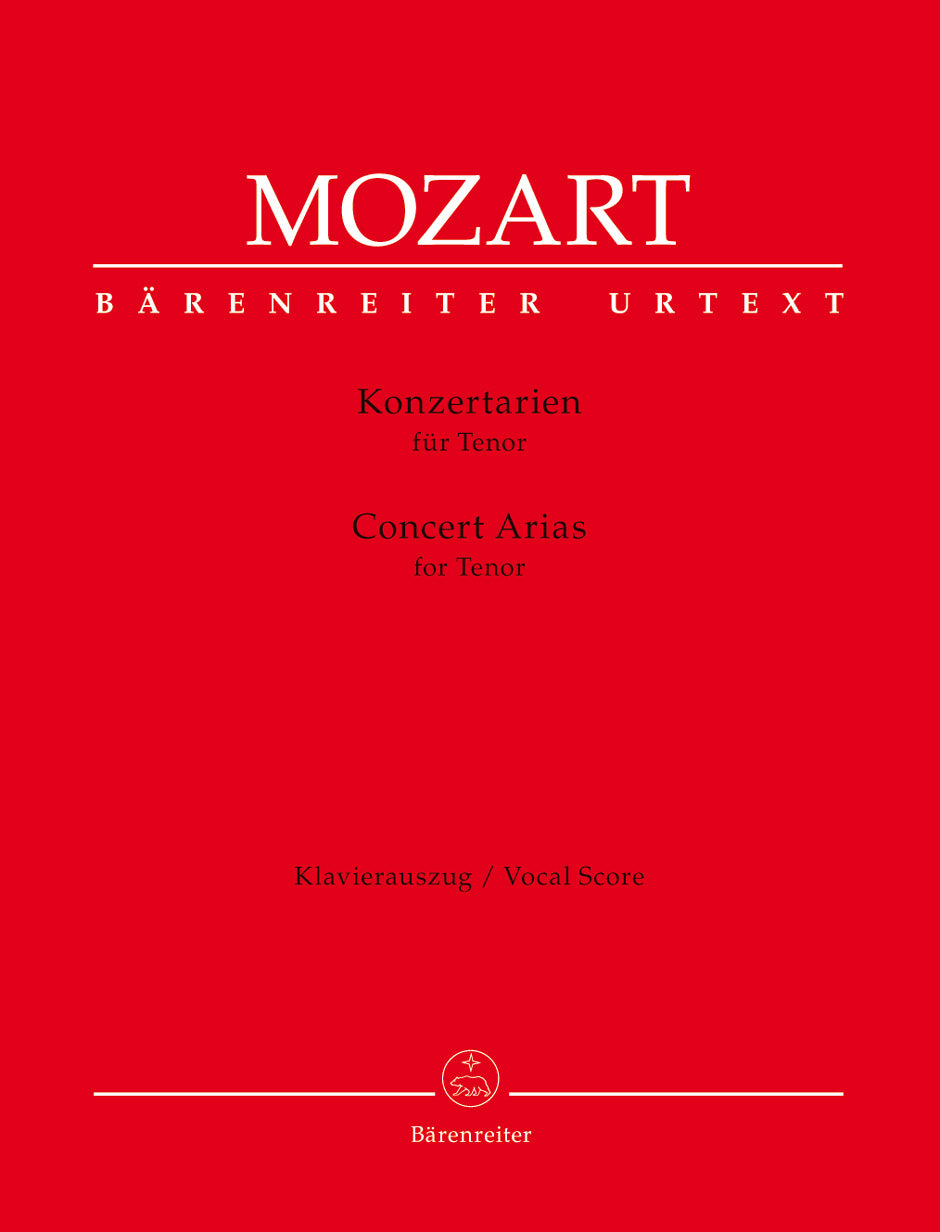 Mozart Concert Arias for Tenor