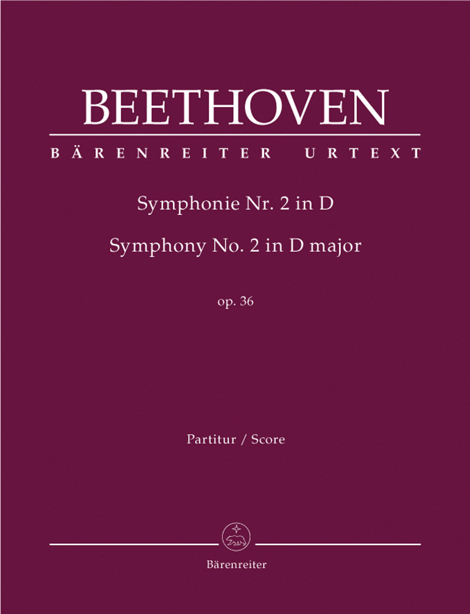 Beethoven Symphony No. 2 D major op. 36 Full Score