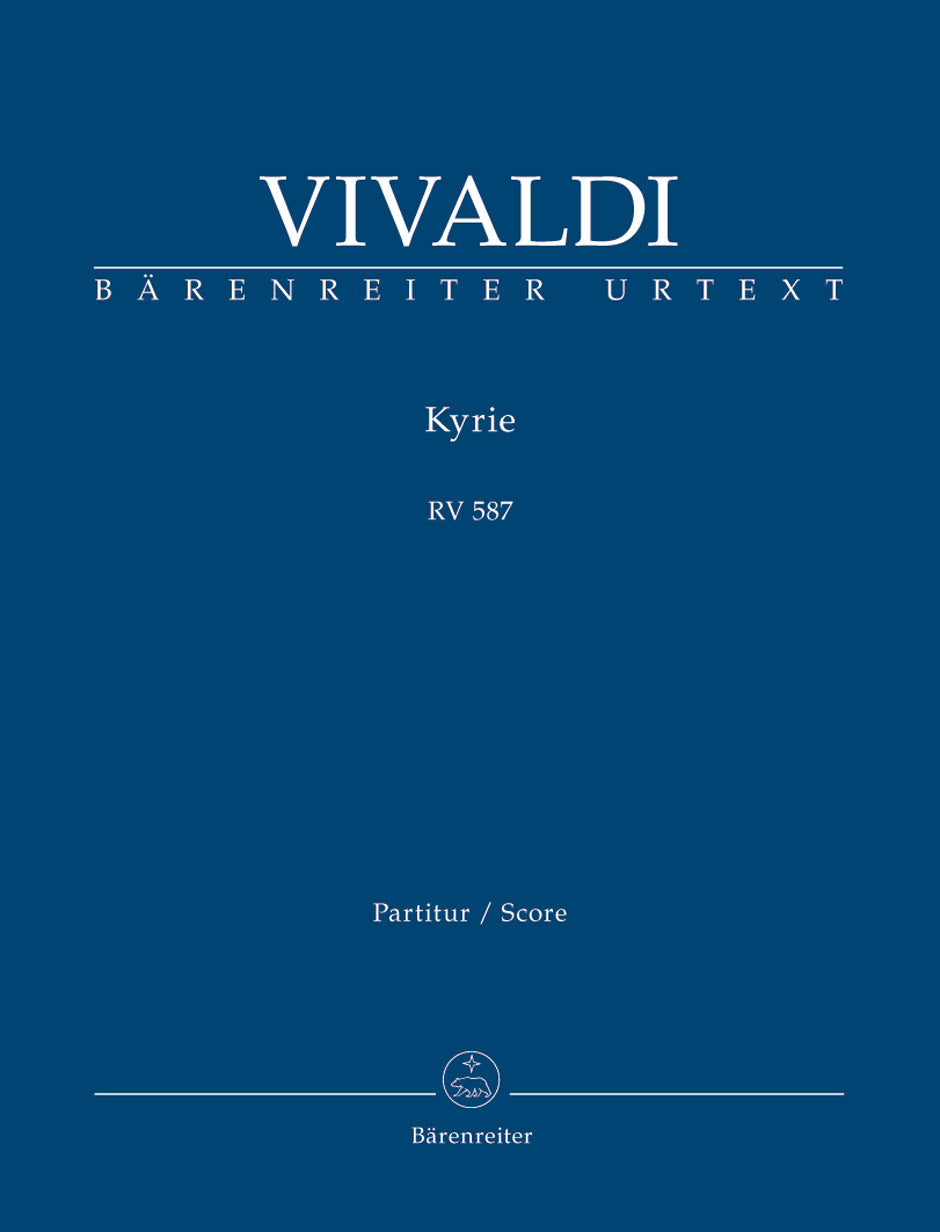 Vivaldi: Kyrie, RV 587 (Full Score)
