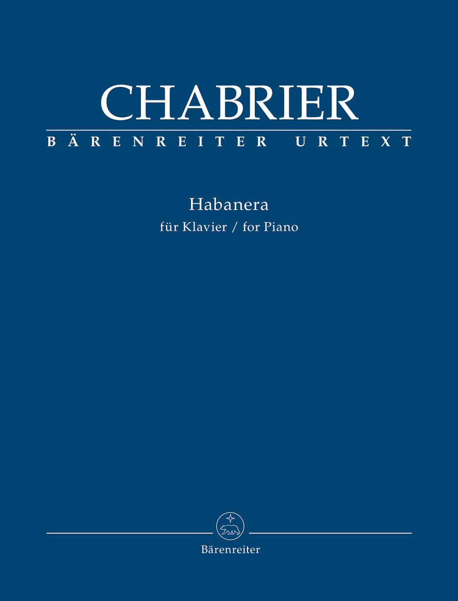 Chabrier Habanera for Piano